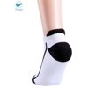 thumbnail image 4 of Deago Mens Low Cut Ankle Athletic Socks Cotton Mesh Cushioned Running Ventilation Sports Tab Socks (White), 4 of 9