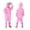 Pink, variant on Toddler Girls Waterproof Colorful Polka Dot Print Hooded One Piece Rain Suit for Outdoor Playing Rainy Days Rain Gear 5-7 Years