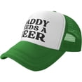 thumbnail image 2 of Daddy Needs A Beer Cap Mesh Trucker Hat, 2 of 6