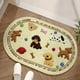 thumbnail image 1 of Alfombra antideslizante para baño | Alfombra absorbente para dormitorio y recibidor | Alfombra antideslizante con tejido de poliéster lavable, 1 of 6