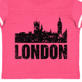 thumbnail image 4 of Inktastic London England City Skyline with Grunge Boys or Girls Toddler T-Shirt, 4 of 5