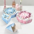 thumbnail image 3 of 8Pcs Triangular Cake Shaped Paper Gift Box Cardboard Candy Dessert Packaging Boxes for Baby Shower Birthday Party, 3 of 7