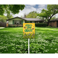 thumbnail image 3 of Eveokoki Stay Off Grass Sign with Metal Stakes, 8"x 12" Stay Off Grass Aluminum Signs for Yard, Weatherproof, Sturdy, 3 of 6