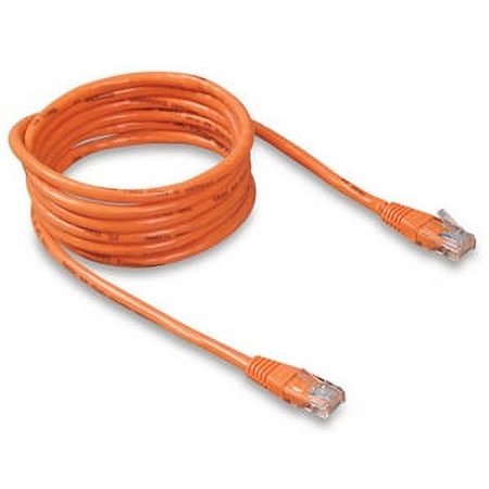 UPC: 0722868622520 | Belkin A3L980-02-ORG-S 2 ft. Cat 6 Orange High Performance UTP Network Patch Cable