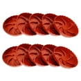 thumbnail image 3 of WEUVEB 10pcs Plastic Tray Red for Home Decoration and Gardening Projects, 3 of 8