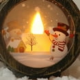thumbnail image 2 of Retro Candle Light,LED Candle Light Round Christmas Light Ornaments Christmas Window Ornament Unparalleled Experience, 2 of 3