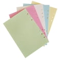 thumbnail image 1 of 2 Books of Loose Leaf Notepad Refills A5 Notebook Refills A5 Notepad Inserts 6 Hole Paper Refills, 1 of 7