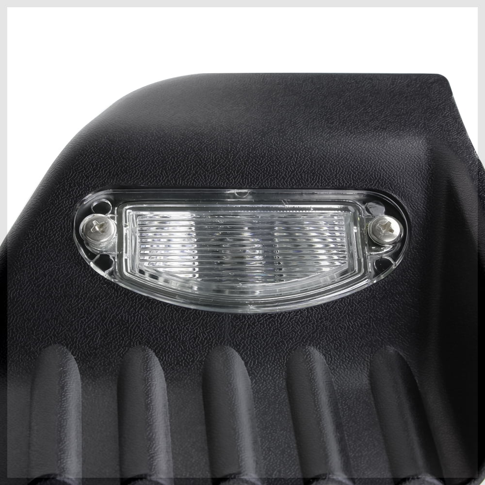 DNA Motoring For 07-18 Toyota Tundra Crew Cab LED Light 5.25" Wide Side Step Nerf Bar Running Boards