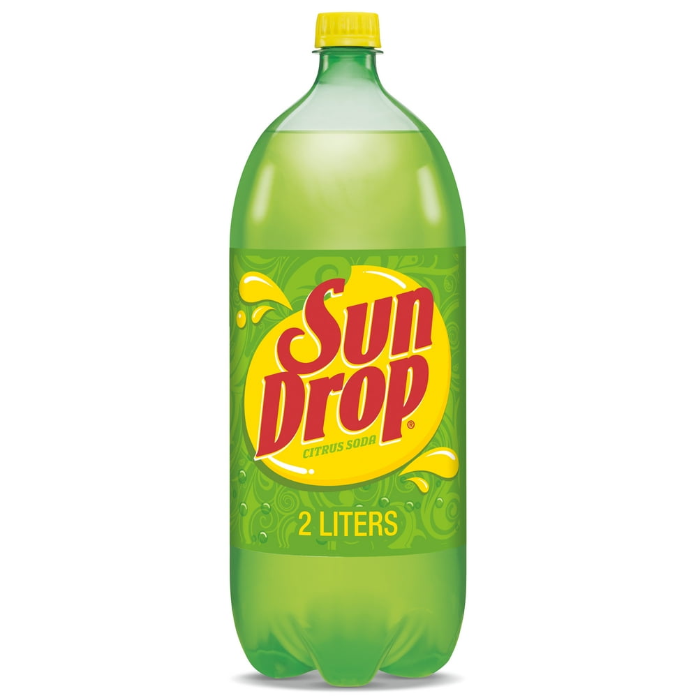 Sun Drop Citrus Soda, 2 L bottle - Walmart.com - Walmart.com
