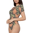 thumbnail image 2 of Naloa Squirrel And Nuts Women's Short-Sleeved Onesie, One-Piece Swimsuit for Parties, dates, clubs - X-Large, 2 of 9