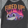 thumbnail image 3 of Frozen 2 - Fired Up - Toddler And Youth Raglan Graphic T-Shirt, 3 of 6