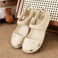 thumbnail image 5 of Willtoo Womens Closed Toe Hollow Sandals Lightweight Slingback Slip On Slippers Non-Slip Breathable Casual Garden Walking Shoes for Beach Shower Daily Wear, 5 of 6