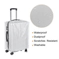 thumbnail image 5 of Uxcell 20 Inch Universal Luggage Protector, Portable Clear Dust Cover, Transparent, 5 of 6