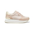 thumbnail image 4 of Michael Kors Monique Women's Metallic Textile Lace-Up Fashion Sneakers, 4 of 5