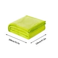 thumbnail image 5 of Plush Fuzzy Fleece Twin Size Bed Blanket, Super Soft Fluffy Thick and Warm Blankets for Sleeping, Fluffy Thermal Blanket for Travel Bed and Couch, Suitable for All Season, 5 of 5