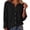 A-Black, variant on Lightweight Jacket Women Solid Color Long Sleeve Button Front Top For Everyday Casual Wear Spring Jackets For Women