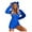 Blue, variant on Tnhcen Women's Plus Size Fleece Pyjamas,Fluffy Soft Hooded Pyjama Set Winter Fall Cat Ear Pockets Sleeping Jumpsuit Cute Fleece Pajamas Suit Hooded Sleepwear Bodysuit