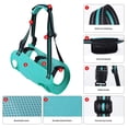 thumbnail image 2 of Dog Lift Harness, Emergency Backpack Pet Legs Support & Rehabilitation Sling Carrier, Adjustable Lifting Straps Carrier for Senior Elderly Dogs Joint Injuries Arthritis S, 2 of 5
