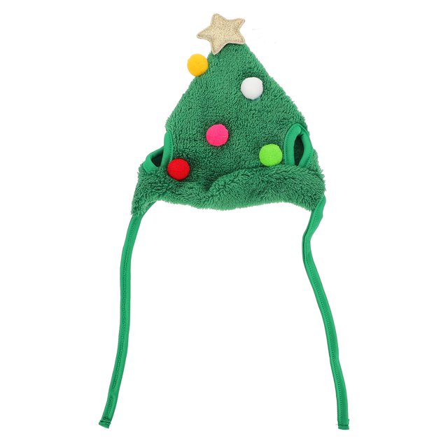 KAKOWELY 1 pieza de adorable sombrero para mascota, disfraz de cachorro y gato, decoración navideña para la cabeza, adorable sombrero para mascota.