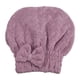 thumbnail image 1 of Gorro seco con forma de diamante para secar el cabello, secado rápido, ligero y fuerte absorbente, para secar el cabello después del baño, púrpura, 1 of 7