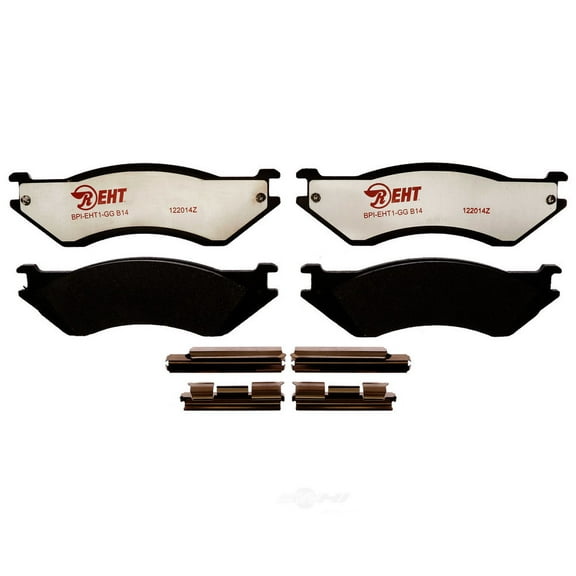 Raybestos EHT758H Enhanced Technology Friction Pads Brake Pad Set Fits select: 2000 DODGE RAM 1500, 1999 DODGE RAM VAN