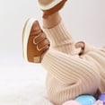 thumbnail image 5 of Baby Boys Girls Canvas Sneakers First Walkers Anti-Slip Sole Crib Shoes, 5 of 9