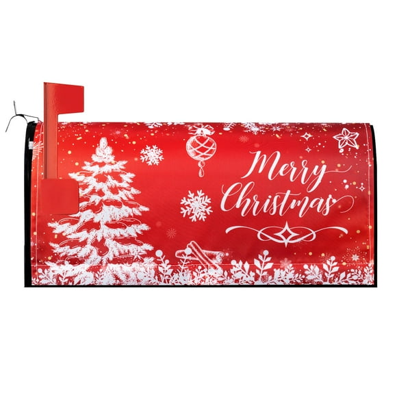 Funda de buzón KIOYTLIK, magnética para Navidad y otoño, 21 x 18 pulgadas