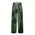 thumbnail image 5 of JGNGSHN Men's Wide Leg Pajamas Pants Drawstring Elastic Waist Camo Lounge Pants Pjs Bottoms with Pocket Casual Fashion Trousers, 5 of 7