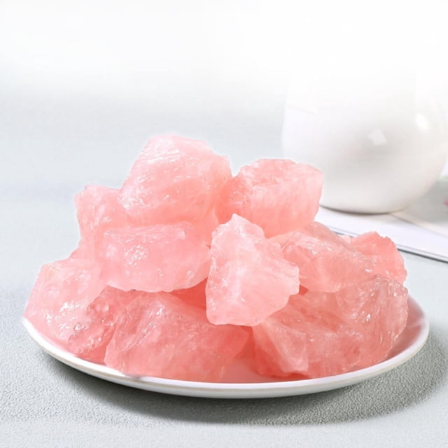 Harpily Decorative Stones Natural Crystal Stone White Powder Yellow Amethyst Stone Aromatherapy And Fragrant Stone Home
