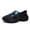 Black Blue, variant on Men’s Skull Claw Clogs Summer Beach Shoes Lightweight Foam Slip-Ons with Elevated Platform Outdoor Garden Shoes