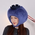 thumbnail image 6 of Slccxzc Plush Blueberry Print Headgear, Novelty Fruit Hat for Themed Parties, 6 of 7