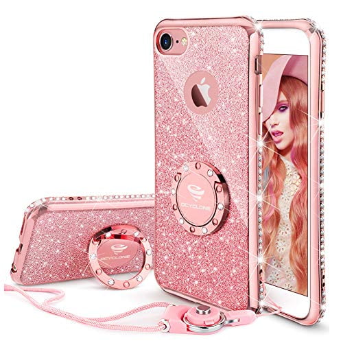 Iphone 6s Plus Case Glitter Cute Phone Case Girls With Kickstand Bling Diamond Rhinestone Bumper Ring Stand Thin Soft Protective Pink Apple Iphone 6 Plus 6s Plus Case For Girl Women Iphone 6s Plus Case Glitter Cute Phone Case Girls With Kickstand Bling Diamond Rhinestone Bumper Ring Stand Thin Soft Protective Pink Apple Iphone 6 Plus 6s Plus Case For Girl Women