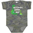 thumbnail image 3 of Inktastic My Grandpa Loves Me Dinosaur Boys Baby Bodysuit, 3 of 5
