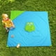 thumbnail image 3 of Alfombra de viaje para bebés Munchkin Brica Go Play portátil azul/verde, 3 of 9