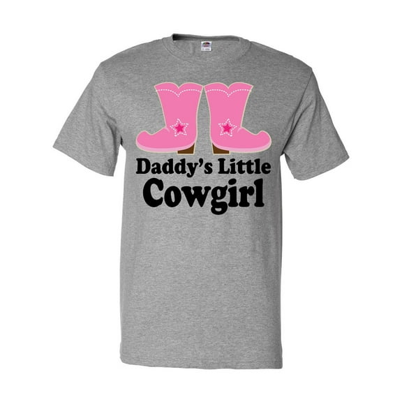 Inktastic Daddy's Little Cowgirl T-Shirt
