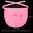 thumbnail image 3 of Festival Girl Role Play Waist Wrap Half Skirt Kitchen Party Children's Skirt Role Play 5 15 Years, 3 of 6