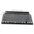 thumbnail image 2 of Teclado mecánico para máquina de escribir, teclado para máquina de escribir, teclado para máquina de escribir de 83 teclas, teclado mecánico Bluetooth, materiales ecológicos, 2 of 8