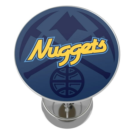 Denver Nuggets NBA Fade Chrome Pub Table - Dark Blue, Yellow