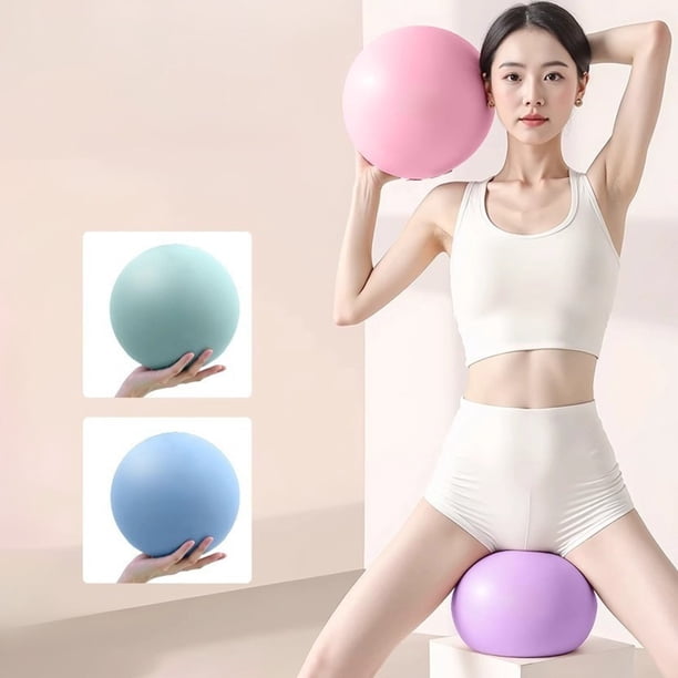 Pelotas de Yoga de 20 Cm para Adultos | Entrenamiento para La Recuperación Del Suelo Pélvico y Los Músculos Abdominales | Portátiles y Compactas | Material de Pvc | 1 Juego, 25 X 21 X 5 Cm, 70 G | Di