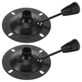 thumbnail image 4 of BRIGHTFUFU 2 piezas de silla de oficina placa giratoria de control de metal silla de oficina giratorio base silla de oficina accesorio, 4 of 7