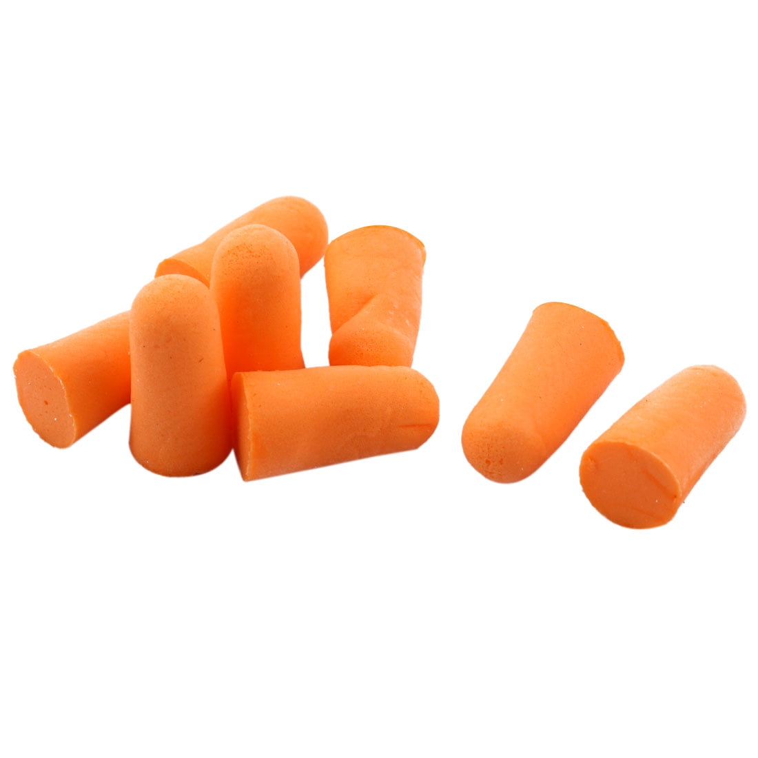 Foam Earplugs Prevent Noise Rebound Type Earplugs Orange 4 Pairs