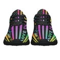 thumbnail image 5 of Love Is Love LGBT Shoes Sneakers for Women Men Black Size 10.5, 5 of 7