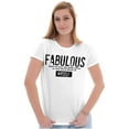 thumbnail image 3 of Funny Myself Fabulous Definition Womens Fitted Plus Size Graphic Tee Brisco Brands 2X, 3 of 5