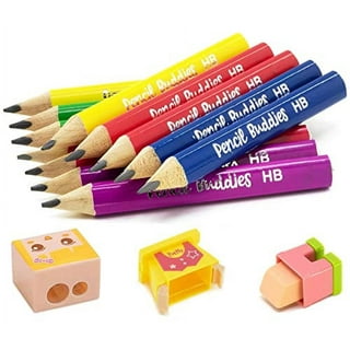 Mr. Pen- Jumbo Pencils, 10 Pencils and 1 Sharpener, Big Pencil, Fat  Pencils, Jumbo Pencils for Preschoolers