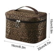 thumbnail image 3 of Giunmcul Online Shopping New Makeup Bag Large Capacity Portable Fashion Cute Women's Wash Bag Carrying Travel Bag Storage Bag, 3 of 4