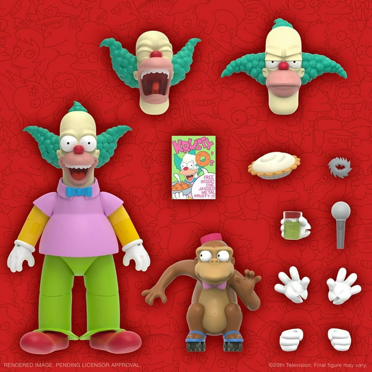 Super7 Collectible Kids Action Figure - Krusty The Clown 7
