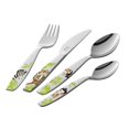 thumbnail image 1 of ZWILLING Jungle 4 Piece, Children's Flatware Set, Silver, 1 of 4