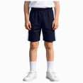 thumbnail image 3 of HCNTES Boys Athletic Shorts with Pockets Active Basketball Shorts Quick Dry Active Lightweight Elastic Waist (Navy,6-7 Y), 3 of 6