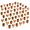 Fall-60 Pcs, variant on 30 Thanksgiving Mini Turkey Figurines Miniature Ornaments
