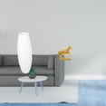 thumbnail image 2 of Lámpara De Pie Elegante Con Pantalla De Papel Y Figura Artística De Caballo, Decoración De Resina Para Dormitorio Moderno, Hotel Y Oficina., 2 of 8